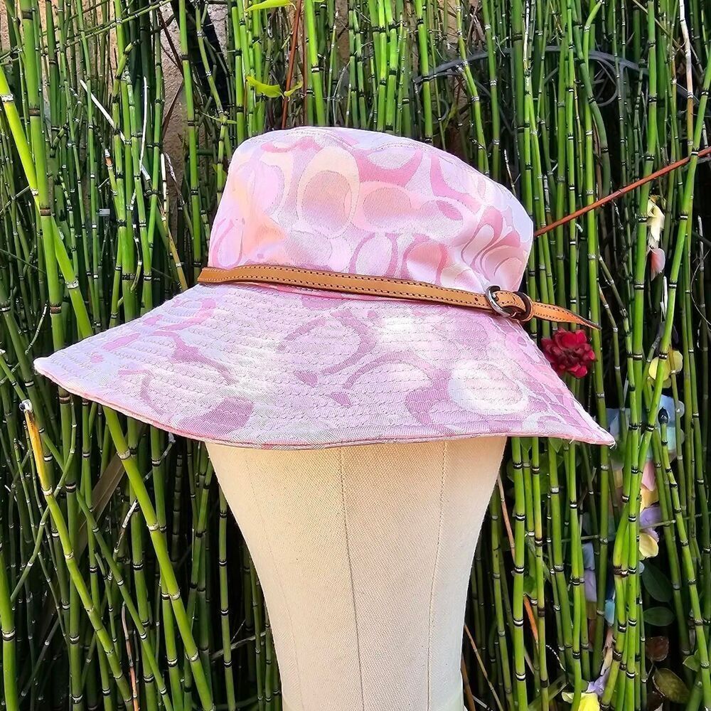 vintage coach y2k bucket hat